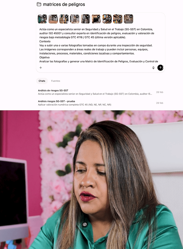 ¿Sigues haciendo la matriz de peligros de forma manual? Optimiza tu tiempo estratégico con&nbsp;IA